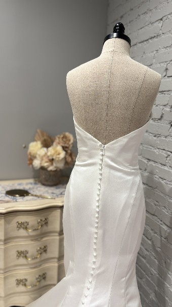Ethereal bridal Style #Stassi #3 default Ivory Satin thumbnail