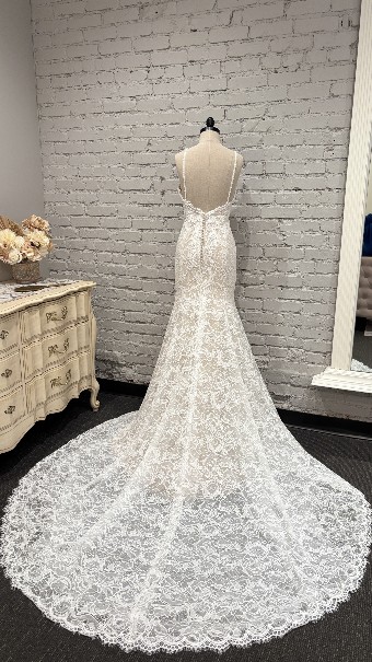 Opal and Lace Style #Maira #1 Ivory/Dark Champagne thumbnail