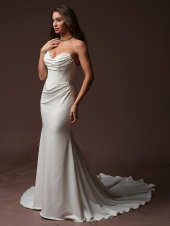 Maggie Sottero  Style #TS26-Justina #0 default Ivory thumbnail