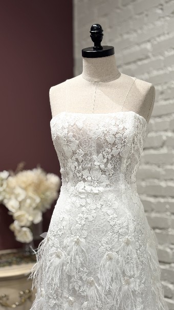 Ethereal bridal Style #Iona #1 Ivory thumbnail
