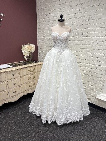 Ethereal bridal Style #Adelie Unbeaded #0 default Ivory/Ivory/Ivory thumbnail