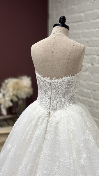 Ethereal bridal Style #Adelie Unbeaded #3 default Ivory/Ivory/Ivory thumbnail