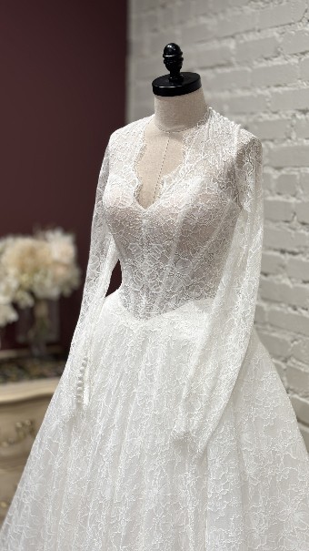 Ethereal bridal Style #Cari #1 Ivory thumbnail