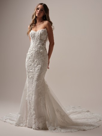 Maggie Sottero  Style #HALLE #0 default Ivory thumbnail