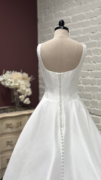 Ethereal bridal Style #Mist #3 default Ivory Stretched Mikado thumbnail