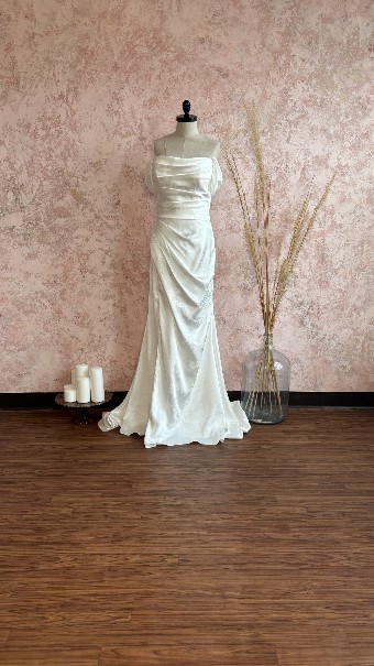 Opal and Lace Style #Margaret #0 default Ivory Satin thumbnail