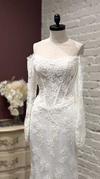 Ethereal bridal Style #Ronan #1 Ivory/Ivory/Ivory thumbnail