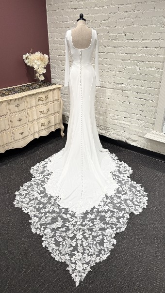 Ethereal bridal Style #Ariel #2 Ivory thumbnail