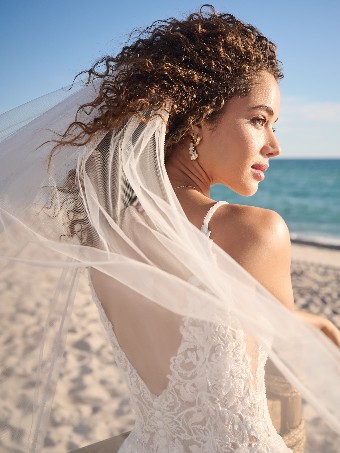 Maggie Sottero  Style #LIZZY #2 Ivory (gown with Natural Illusion) thumbnail