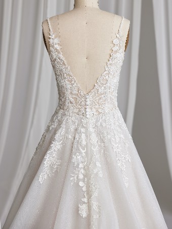 Maggie Sottero  Style #LIZZY #3 Ivory (gown with Natural Illusion) thumbnail