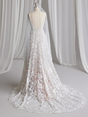 Maggie Sottero  Style #LADONNA #5 default Ivory (gown with Natural Illusion) thumbnail