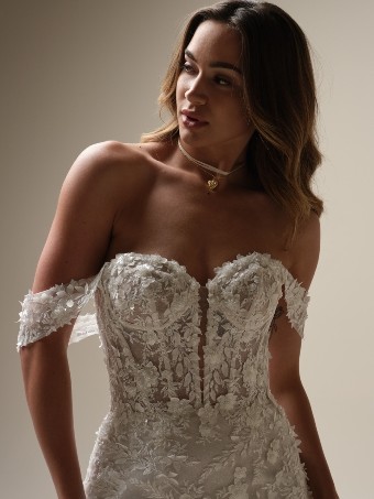 Maggie Sottero  Style #ROBERTA #2 Ivory (gown with Natural Illusion) thumbnail