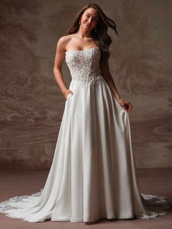 Maggie Sottero  Style #HAZEL #0 default Ivory thumbnail