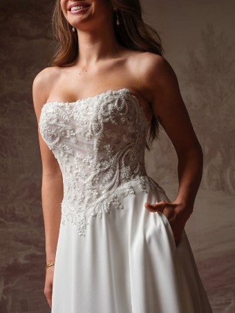 Maggie Sottero  Style #HAZEL #1 Ivory thumbnail