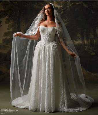 Maggie Sottero  Style #COSIMA #1 Ivory thumbnail