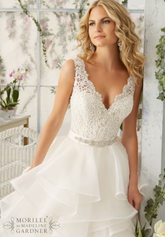 Morilee Style #2805 #2 Ivory/Blush thumbnail