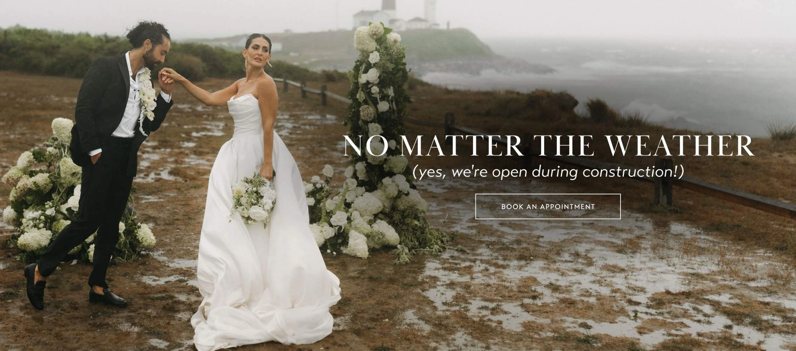 Dress Gallery homepage desktop banner