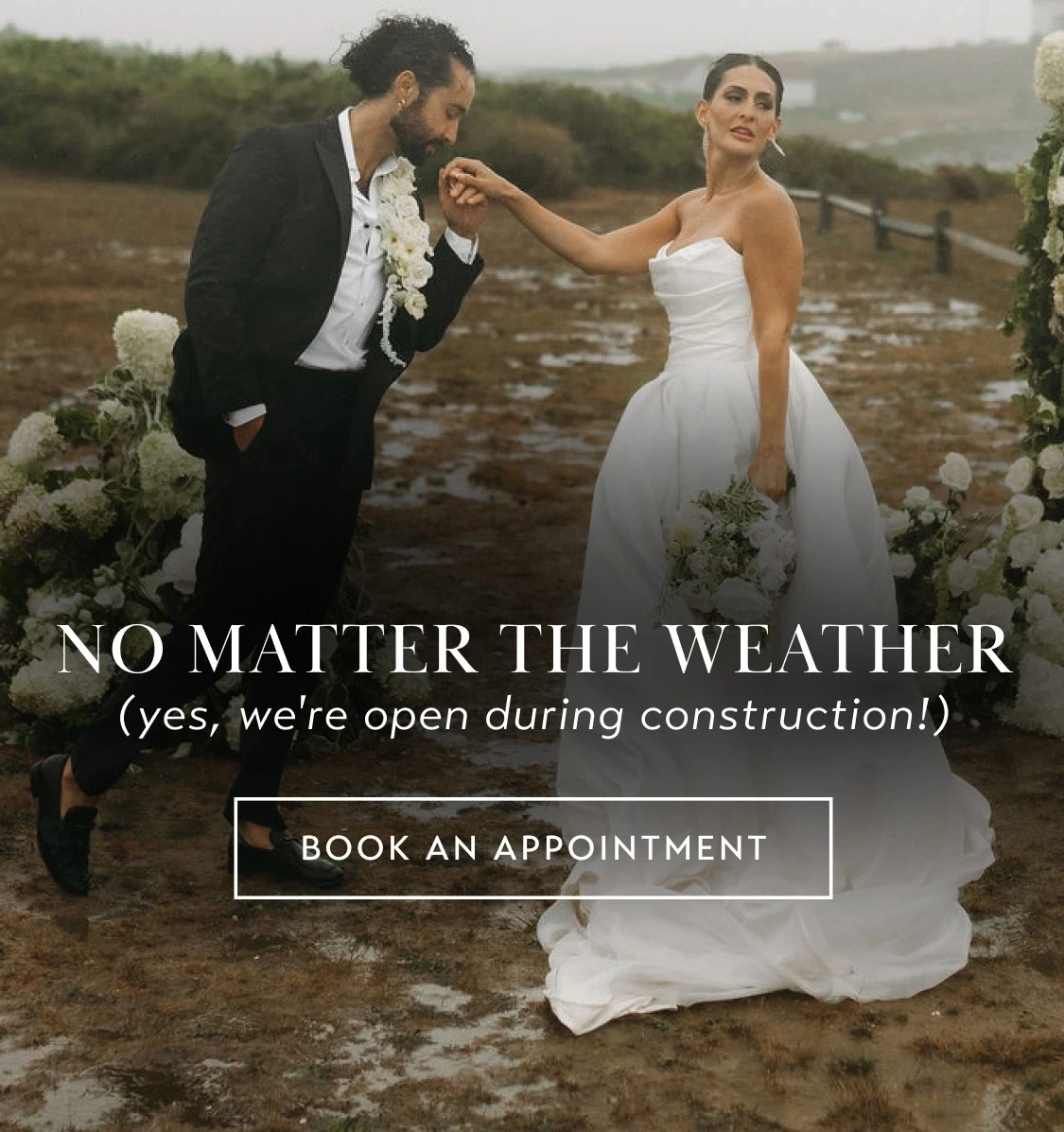 Dress Gallery homepage mobile banner