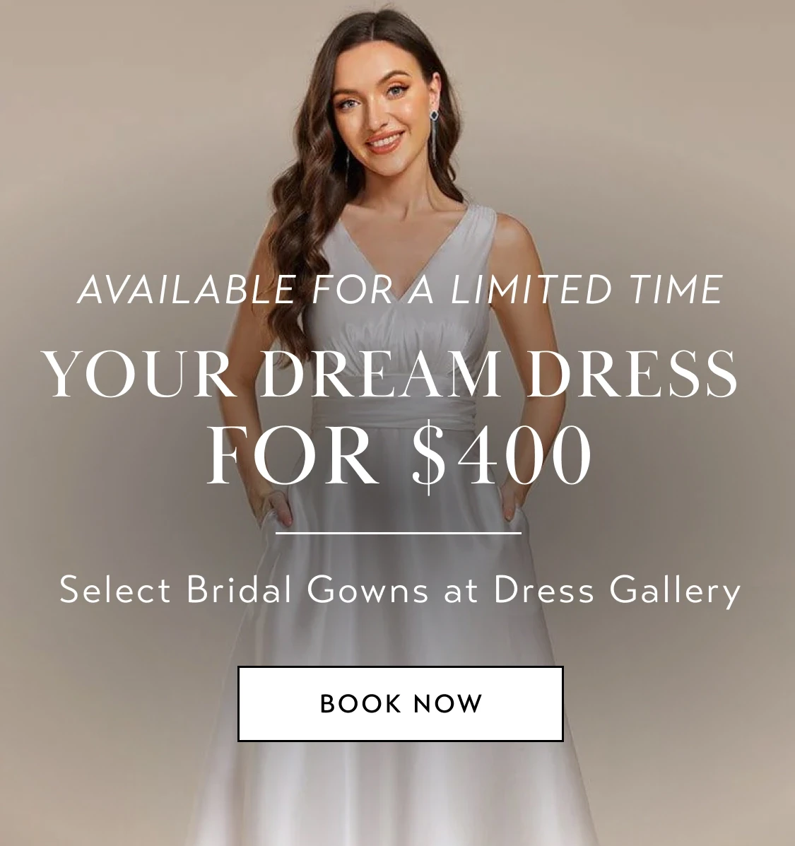 Your Dream Dress for $400